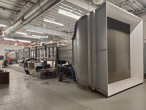 photo of wind tunnel